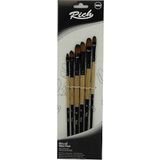 Rich Yeni Seri 02 Kedi Dili 6 Lı Fırça Set