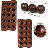 Richies Gurmender Silikon Çikolata Kalıbı Küre 2.5 cm
