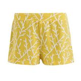 Rich&Vibrant Yellow Sticks Organik Pamuklu Bayan Şort Pijama (Sarı, M)