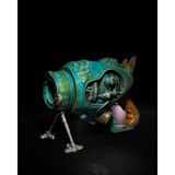 Rick And Morty Uzay Silahı Uzaylı Silahı Standlı Oyuncak 15CM