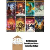 Rick Riordan Olimpos Kahramanları + Kane Günceleri (8 Kitap) + Okuma Sticker'ları