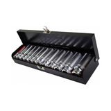 Rico 007-RC1212SD 1/2 Parça 6 Köşeli Uzun Lokma Seti Takımı - Gri