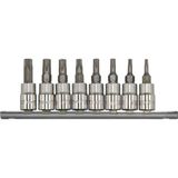 Rico 007-RC7024 8pc 1/4” Lokmalı Delikli Torx Uç Seti