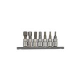 Rico 007-RC7028 1/4"dr Alyan Hex Bit Socket Set Uç Takmı 7AD