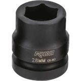 Rico 1” 6 Köşe kısa Havalı Lokma 46mm