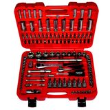 Rico 110 Parça 1/2” & 1/4” 6 Köşe Lokma Takımı