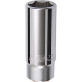 Rico 1/2" 6 Köşe Derin Lokma 21MM - Metalik Gri