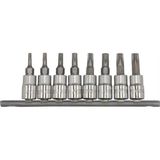 Rico 8 Parça 1/4 Lokmalı Torx Uç Seti Delikli - Siyah