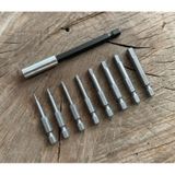 Rico Mıknatıslı Alyan Seti 10cm Bits Uzatma Alyan Uç Takımı 1,5mm 9pcs