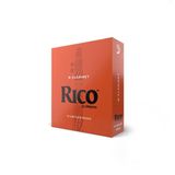 Rico RCA1030 Orange Box Bb Klarnet Kamışı No: 3.0 (Orta Seviye/Eğitim) - 10'lu Paket | Standart Kesim, Kolay Çalım ve Ka
