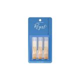 Rico Rcb0330 Royal Bb Klarnet Kamışı No: 3.0 (Profesyonel/Eğitim) - 3'Lü Paket | Fransız Kesim (Filed), Esnek Tepki Ve Deneme Paketi