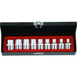 Rico Rico 9 Parça 1/2 Torx Lokma Takımı Seti E (Dişi) - Gri