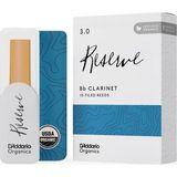 Rico Royal ODCR1030 Organic Reserve Bb Klarnet Kamışı, (10’lu Paket), No:3 - standart