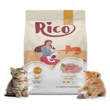 Rico Tavuklu Yavru Kedi Maması 2 kg - Gelişimi Destekleyen Tam ve Dengeli Formül - 1 ADET