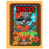 Rico the Raccoon in New Caledonia – Coloring Book for Kids: Coral Reefs, Kanak Legends & Island Adventures | 22 Rhyming Pages to Explore the Pacific | Ages 5–10