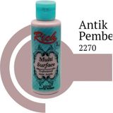 Riculti Surface 2270 Antik Pembe Akrilik Boya 120 cc