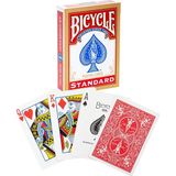 Rider Back International Standard Endeks, Poker Boyu, 1 Deste, Kırmızı Veya Mavi - 01-Siyah