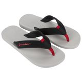 Rider Erkek Impulse Thong Ad düz sandalet, siyah, 43 EU