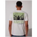 Rıders By Lee Beyaz Erkek T-Shirt