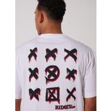 Riders By Lee L231715100 Bisiklet Yaka Beyaz Erkek T-Shirt