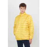 Riders by Lee Regular Fit Normal Kesim Dik Yaka Erkek Fermuarlı Hardal Şişme Mont