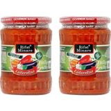 Rıfat Minare Lütenitsa Acı Sos Cam 2 x 580 G