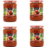 Rifat Minare Lütenitsa Kahvaltılık Balkan Sosu(Az ACILI)(580CC)(!! 4'lü Paket!!) - 540 gr
