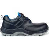 Rigel Brenta M-090 Düz Deri Kompozit Kışlık S2 Iş Güvenliği Ayakkabısı - Siyah