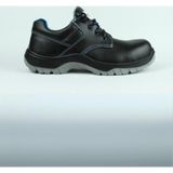 Rigel Brenta M-090 Düz Deri Kompozit S2 Siyah İş Güvenliği Ayakkabısı