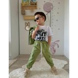 Rigel Kids Yeşil Renk, Gabardin Kumaş ,pantolon, Tişört, Ceketli Çocuk Üçlü Takım - 3 - 4 Yaş - 00430 Yeşil