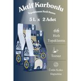 Rigor Cat Aktif Karbonlu Topaklanan 2x5 lt Kedi Kumu