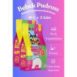 Rigor Cat Bebek Pudralı Topaklanan 2x10 lt Kedi Kumu