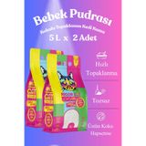 Rigor Cat Bebek Pudralı Topaklanan 2x5 lt Kedi Kumu