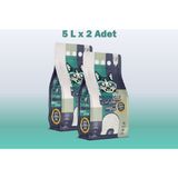 Rigor Cat Natural Kokusuz Topaklanan 2x5 lt Kedi Kumu