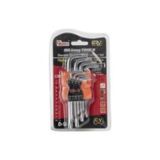 Rigour 9 Parça Yıldız Tork Alyan Anahtarı 120 Mm Allen Set
