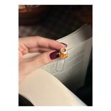 Rika Spolia & Co. Latte Art Kitap Ayracı (3d baskı plastik değildir, minelidir.)