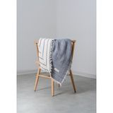 Rikka Home %100 Pamuk 4 Kat Muslin Battaniye 140X190 cm – Hafif, Nefes Alabilen, Çok Amaçlı Örtü/Pike - Indigo - 140 x 190 cm