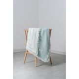 Rikka Home %100 Pamuk 4 Kat Muslin Battaniye 140X190 cm – Hafif, Nefes Alabilen, Çok Amaçlı Örtü/Pike - Mint Yeşili - 140 x 190 cm