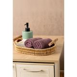 Rikka Home %100 Pamuk El/misafir Havlusu Seti (2’li 33X33 Cm) – Coresoftair™ Yumuşak, Hızlı Emici, Hacimli Premium Havlu - Vişne Çürüğü - Renk