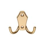 Riko Askı, Metal Vestiyer Askısı, 54 Gr, Dolap ve Duvar Askılığı, Altin (Vidalı)