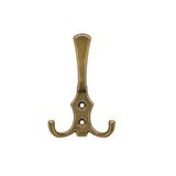 Riko Portmanto Askısı, Metal Vestiyer Askısı, 16 Gr, Dolap ve Duvar Askılığı, Antik Sari (Vidalı)