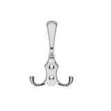 Riko Portmanto Askısı, Metal Vestiyer Askısı, 16 Gr, Dolap ve Duvar Askılığı, Krom (Vidalı)