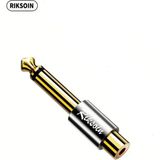 Riksoin Rca To 6.5mm Rca 1/4 Inç Ses Adaptörü Hi-Fi Ses Teknolojisi Ce Lisanslı Orijinal 6.35MM Erkek Rca Dişi Konnektör Gitar Amplifikatörler Hoparlörler Için