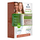 Rilastil Anti-Blemish Akneli Ciltler İçin SPF50 40 ml + Akneli Yüzler İçin Yüz Yıkama Jeli 50 ml Hediye