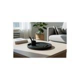 rilind Minimal Taş Tozu Dekoratif Tabak & Saksı Altlığı – El Yapımı 22 cm