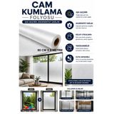 RİMAFOL CAM KUMLAMA FOLYOSU BUZLU CAM FİLMİ ofis -ev-mutfak pencere-cam balkon duşakabin 90 cmx8m