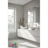 Rimafol Mat Beyaz Mobilya Masa Dolap Kaplama Folyosu 100 cm x 2 Metre - 100 x 200 cm