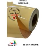 Rimafol Parlak Bej Mobilya Dolap Kaplama Folyosu 61 cm x 3 Metre - 61 x 300 cm