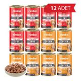 Rimba Sos İçinde Karışık Çeşitli 12x400 gr Köpek Konservesi