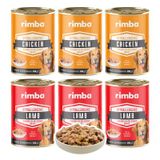 Rimba Sos İçinde Karışık Çeşitli 6x400 gr Köpek Konservesi
